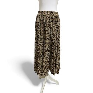 Women's Casual Leopard Print Skirt /L